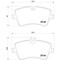 Pagid Brakes Disc Brake Pad, 355018351 355018351 - alternate 1